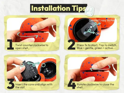 Smart Interactive Dog Toy Ball: Automatically Moves, Bounces and Spins to Keep Your Dog Active and Entertained. Durable E‑TPU Material, IPX7 Waterproof, 3 Fun Modes for Endless Indoor and Outdoor Play.
