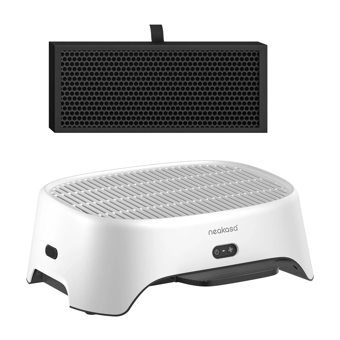 Neakasa Airstep Pet Air Purifier with Three Modes for Odor, Dust, and Pet Hair Control, Compatible with M1 Plus, M1 Lite, and Most Automatic and Traditional Litter Boxes