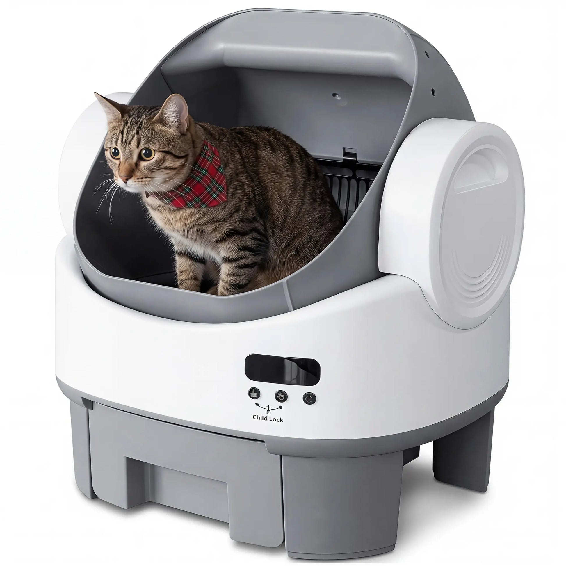 Warcat Next-Gen Automatic Open-Top Cat Litter Box Simplified Self-Cleaning Litter Box with Reliable Safety Sensors App-Free Design for Easy Use #Aprilstockup#Tiktokshopstockup#Tiktokshopmothersday#Summervibes#Petlovers
