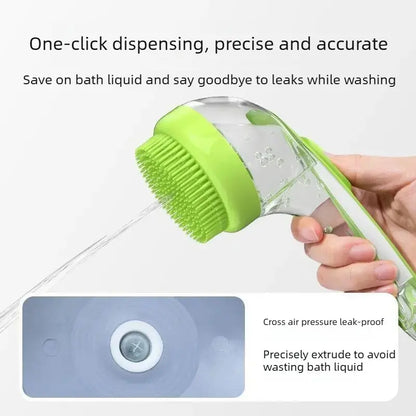 Silicone Bath Brush Set for Dogs and Cats – Dual-Function Bathing, Massage, and Scrubbing Tool