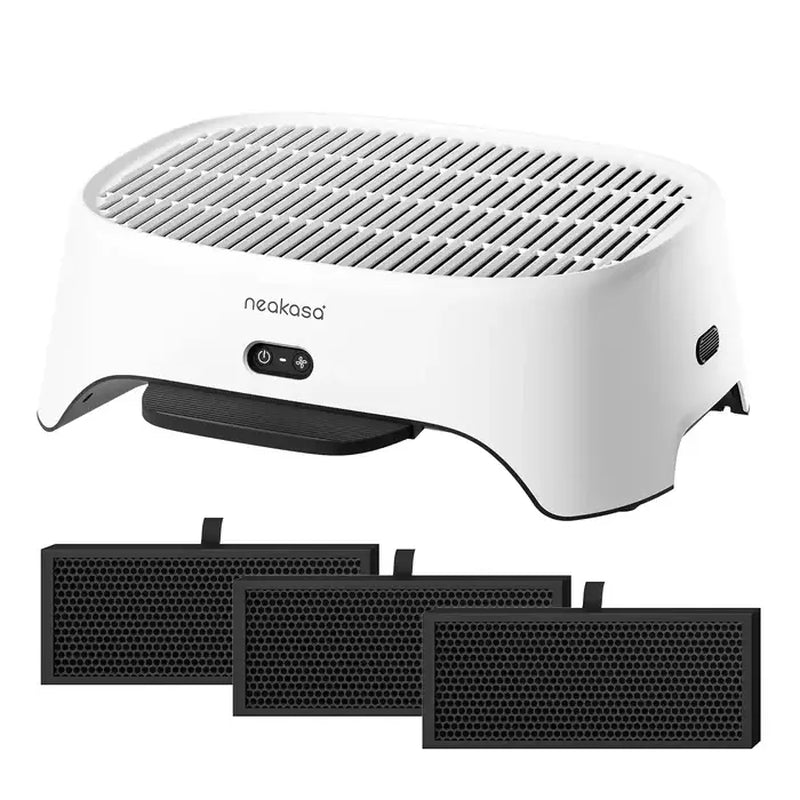 Neakasa Airstep Pet Air Purifier with Three Modes for Odor, Dust, and Pet Hair Control, Compatible with M1 Plus, M1 Lite, and Most Automatic and Traditional Litter Boxes